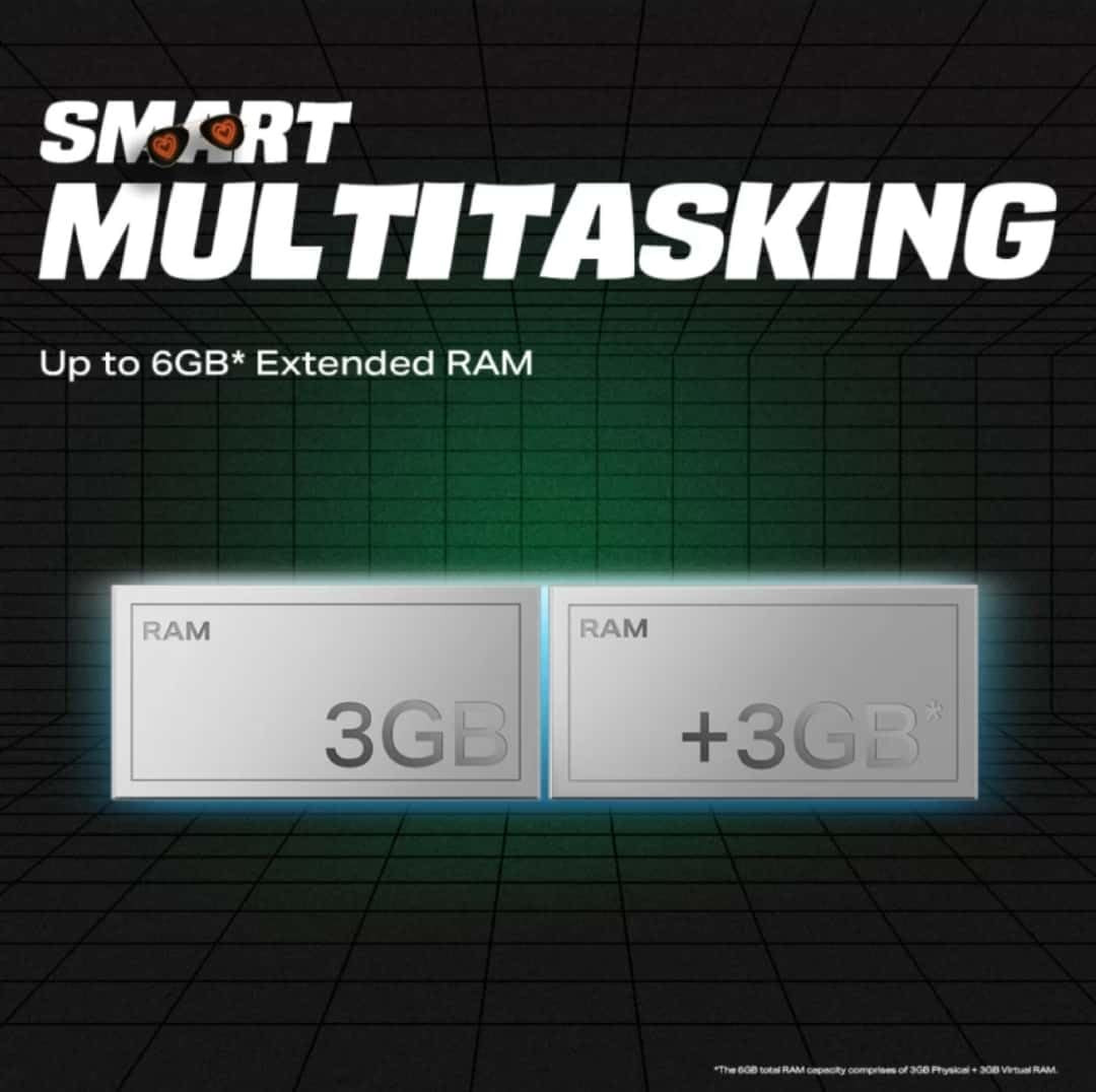 Infinix Smart 9 HD Mint Green 64 GB 3 GB RAM