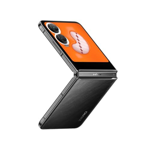 Infinix Zero Flip 5G Rock Black 512 GB 16 GB RAM- 8GB RAM  8GB Virtual RAM