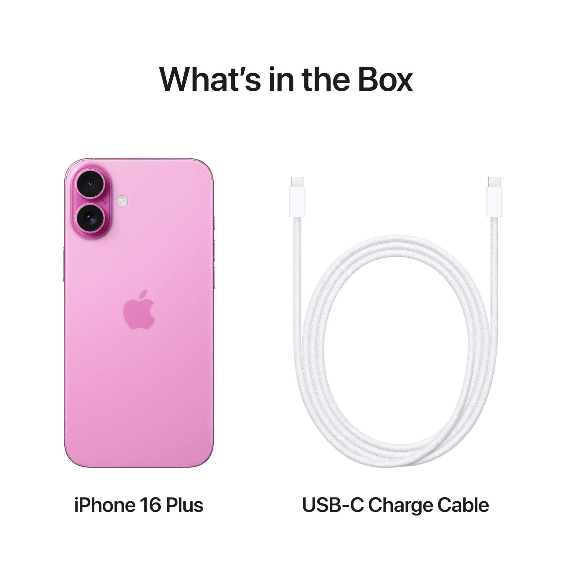 iPhone 16 Plus 128 GB 5G Mobile Phone with Camera Control A18 Chip and a Big Boost in Battery Life Works with AirPods Pink