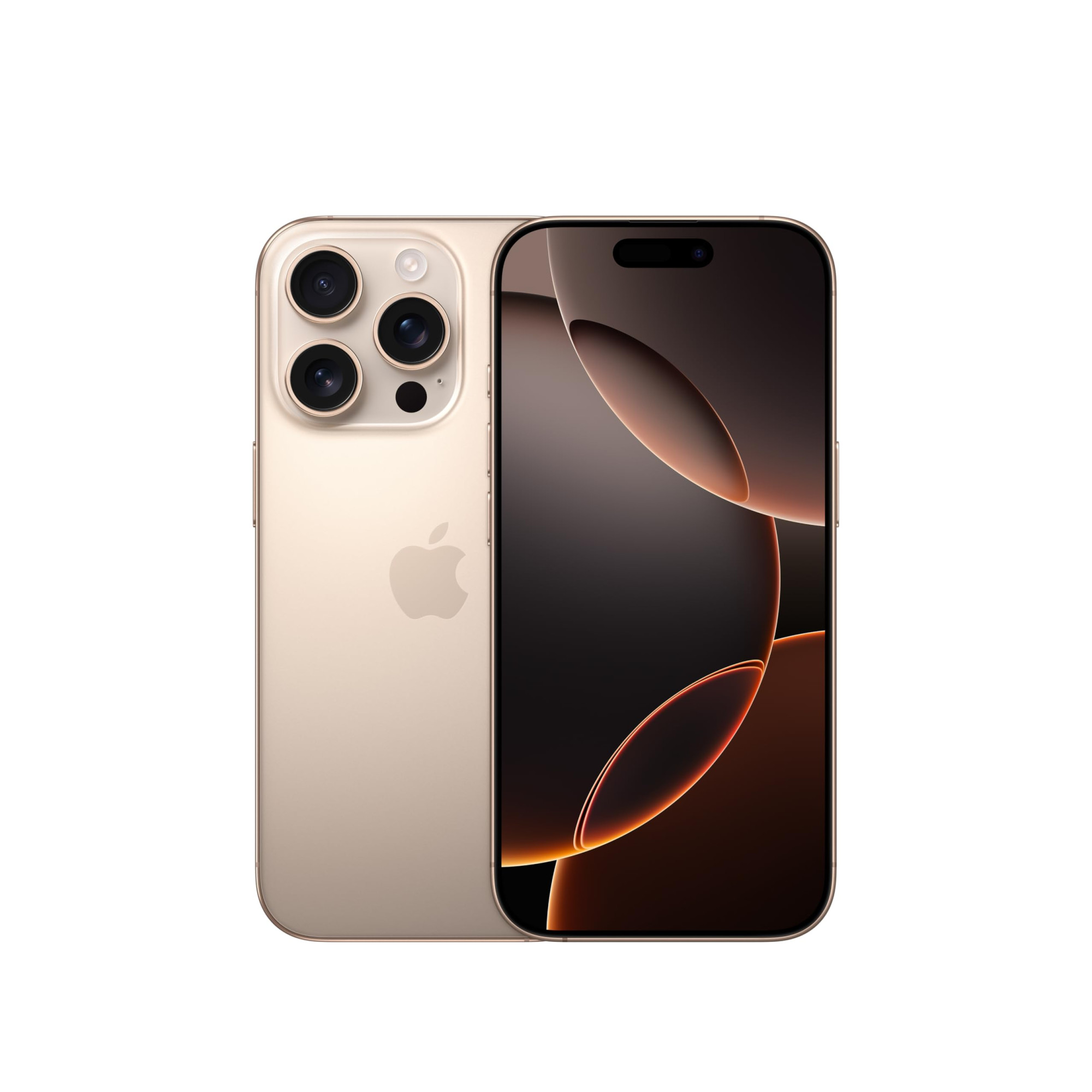 iPhone 16 Pro 256 GB 5G Mobile Phone with Camera Control 4K 120 fps Dolby Vision and a Huge Leap in Battery Life Works with AirPods Desert Titanium