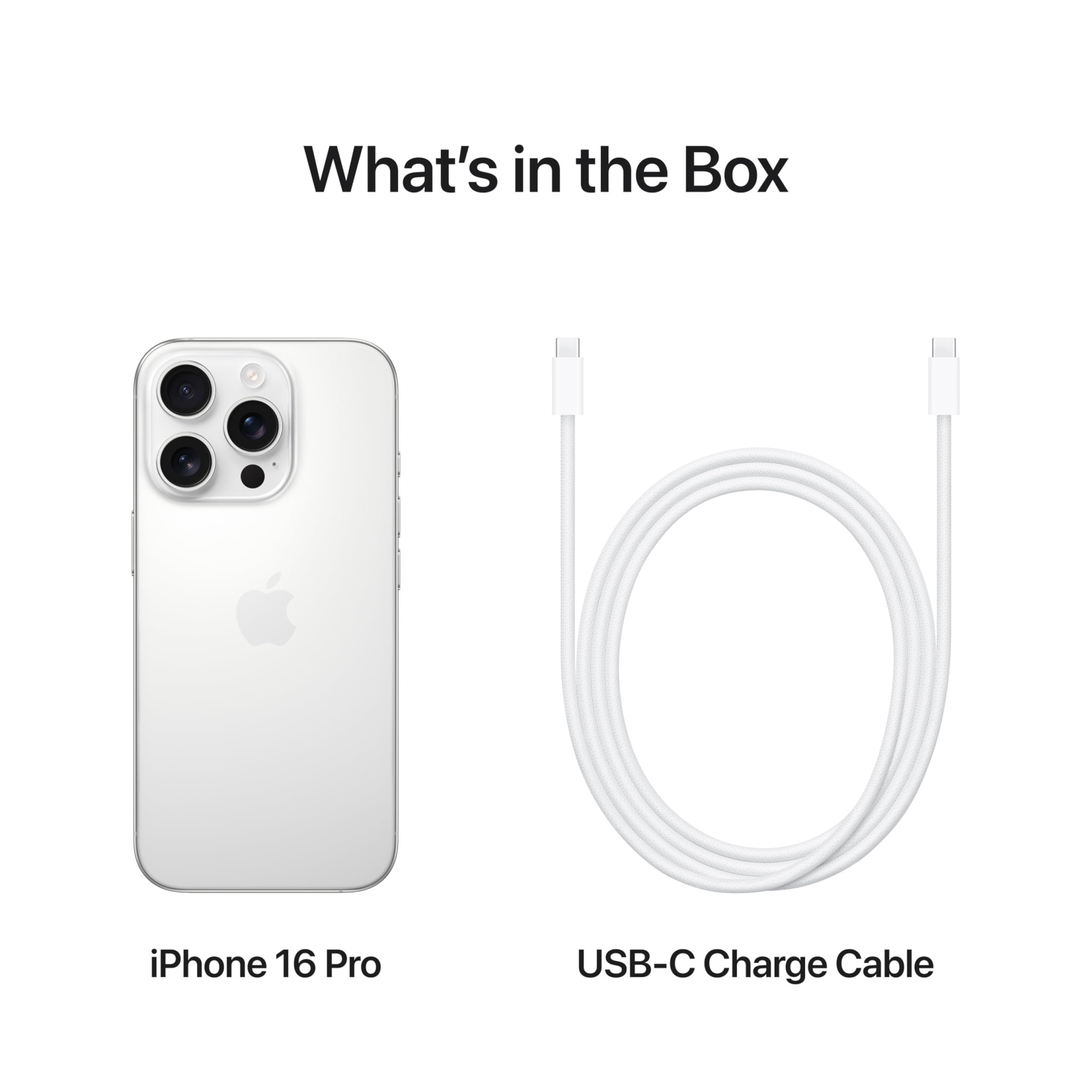 iPhone 16 Pro 256 GB 5G Mobile Phone with Camera Control 4K 120 fps Dolby Vision and a Huge Leap in Battery Life Works with AirPods White Titanium