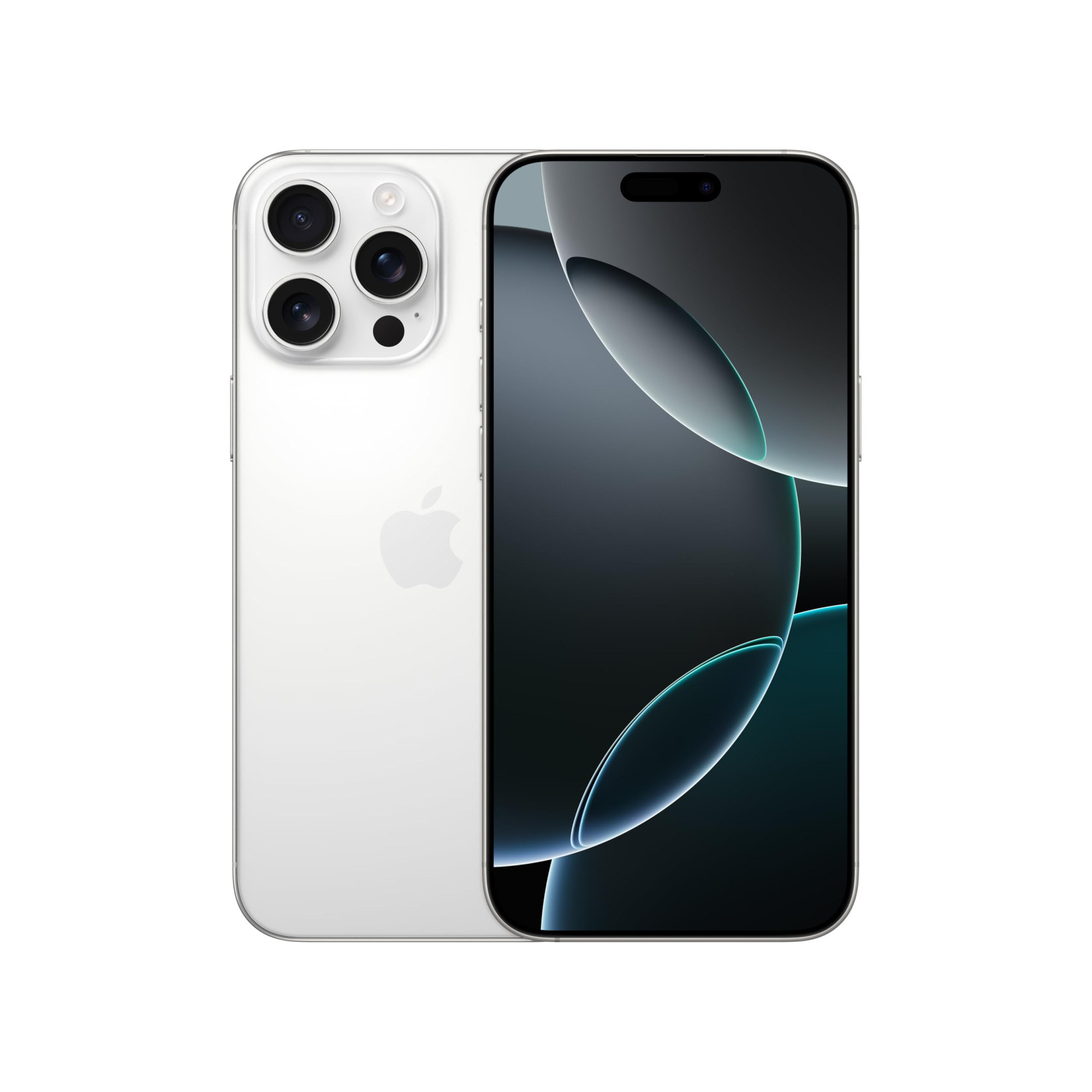 iPhone 16 Pro Max 1 TB 5G Mobile Phone with Camera Control 4K 120 fps Dolby Vision and a Huge Leap in Battery Life Works with AirPods White Titanium