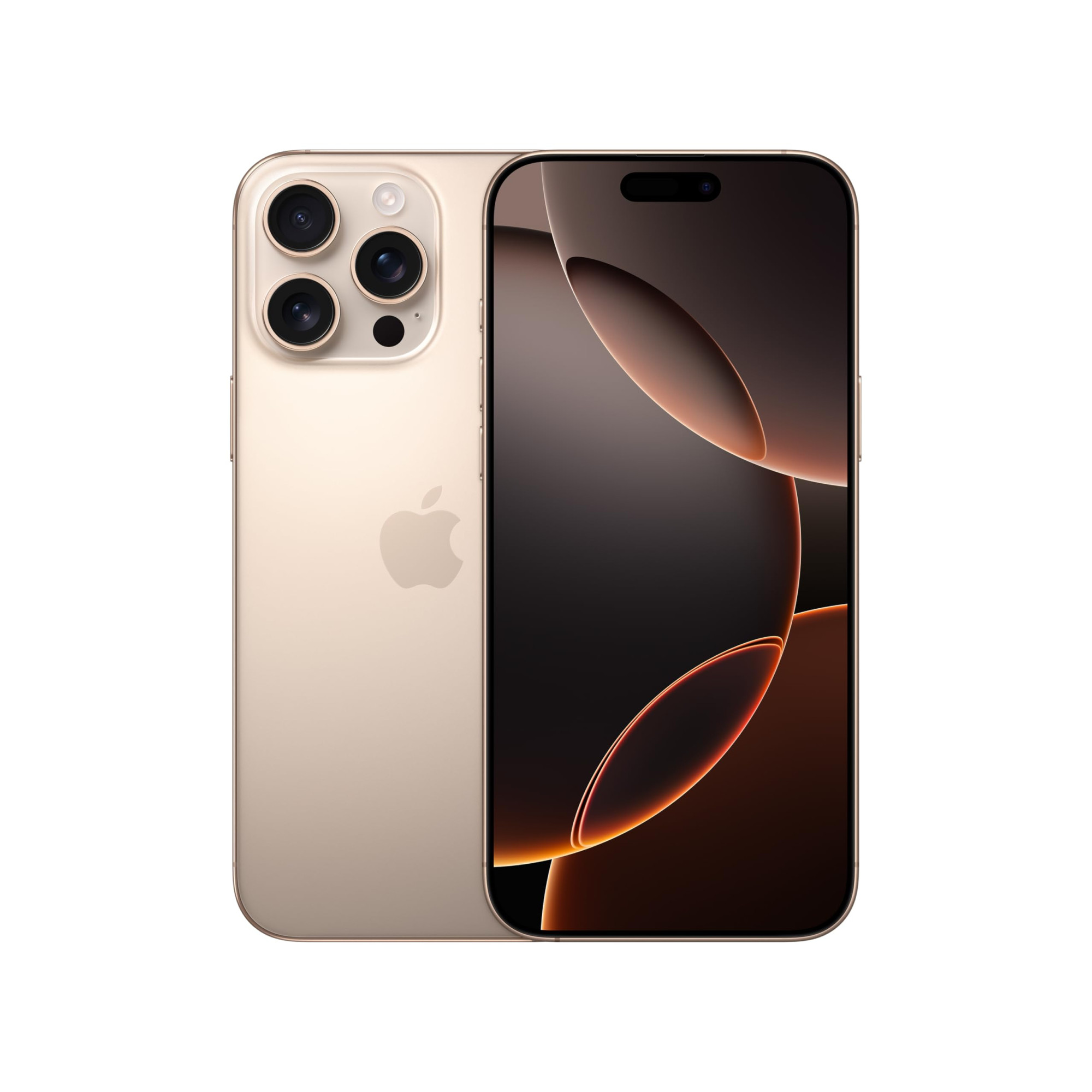 iPhone 16 Pro Max 256 GB 5G Mobile Phone with Camera Control 4K 120 fps Dolby Vision and a Huge Leap in Battery Life Works with AirPods Desert Titanium
