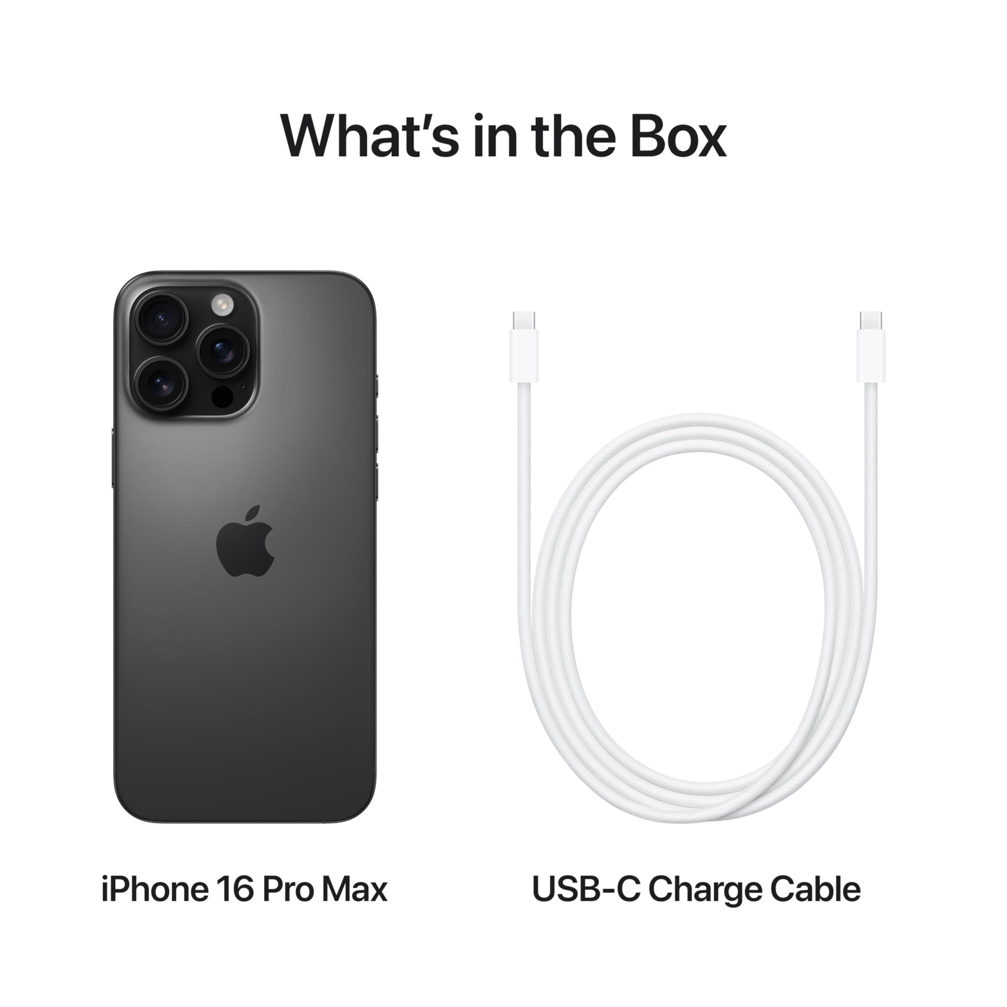 iPhone 16 Pro Max 512 GB 5G Mobile Phone with Camera Control 4K 120 fps Dolby Vision and a Huge Leap in Battery Life Works with AirPods Black Titanium