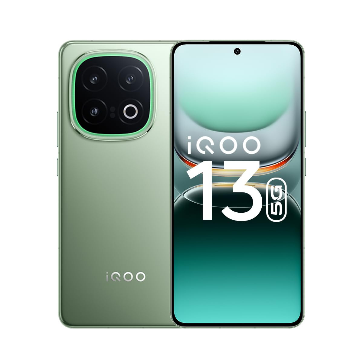 iQOO 13 5G Ace Green 12GB RAM 256GB Storage  Snapdragon 8 Elite Mobile Platform  Worlds First Q10 2K 144Hz Ultra EyeCare Display  Supercomputing chip Q2