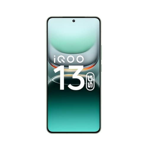 iQOO 13 5G Ace Green 12GB RAM 256GB Storage  Snapdragon 8 Elite Mobile Platform  Worlds First Q10 2K 144Hz Ultra EyeCare Display  Supercomputing chip Q2