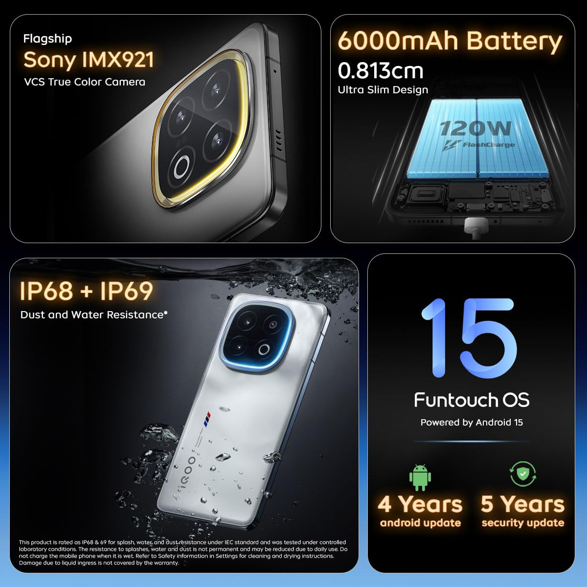 iQOO 13 5G Nardo Grey 16GB RAM 512GB Storage