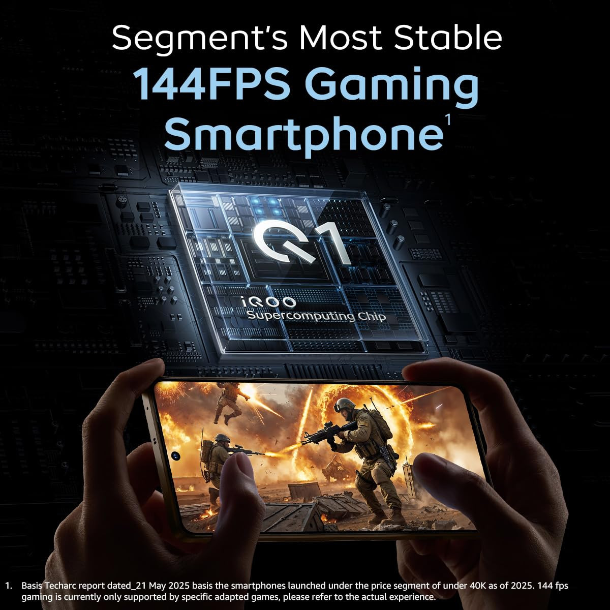 iQOO Neo 10 Alpine White 8GB RAM 256GB Storage  Segments Fastest Processor with Snapdragon 8s Gen 4  Supercomputing chip Q1  120W FlashCharge  Segments Brightest AMOLED Display