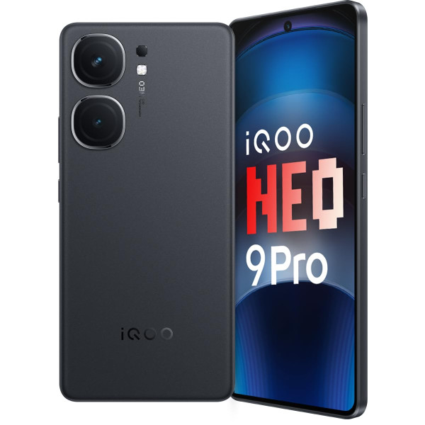 Image of iQOO Neo9 Pro 5G (Conqueror Black, 8GB RAM, 128GB Storage) | Snapdragon 8 Gen 2 Processor | Supercomputing Chip Q1 | Flagship Level Sony IMX920 Camera