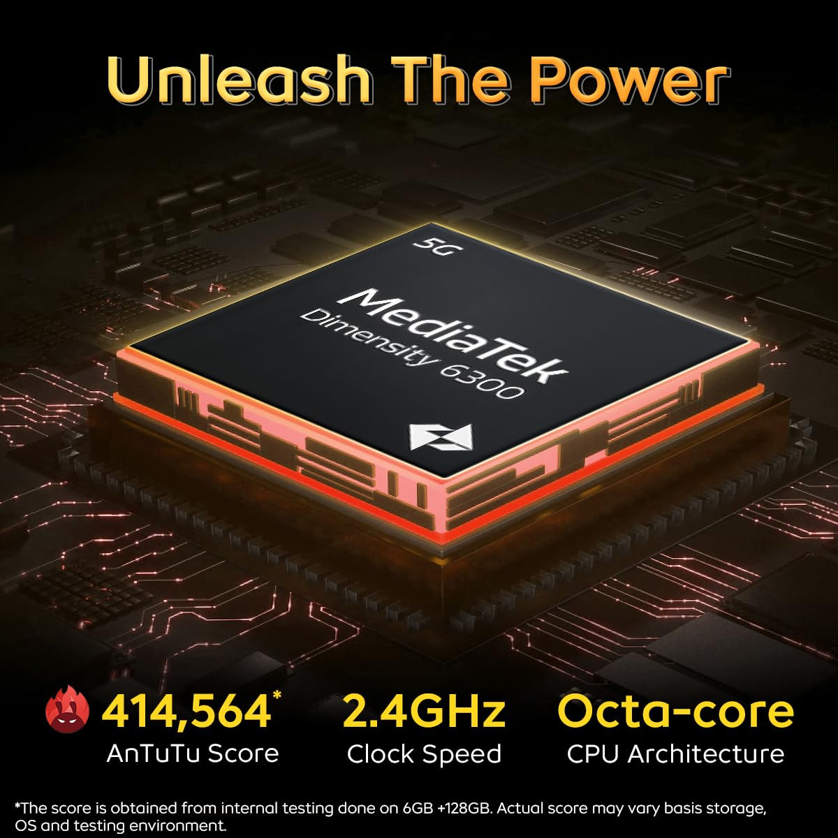 iQOO Z9 Lite 5G Aqua Flow 4GB RAM 128GB Storage Dimensity 6300 5G 50MP Sony AI Camera Charger in The Box