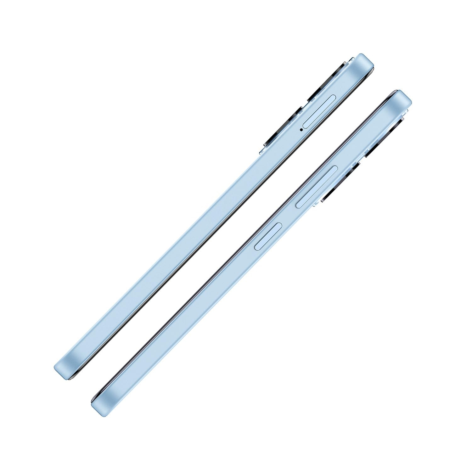 itel A80 120Hz Refresh Rate Punch Hole Display 50MP Super HDR Cam IP54 Dust Splash Resistant 3 Year Fluency Ring Light Notification 8GB RAM 128GB ROM Wave Blue