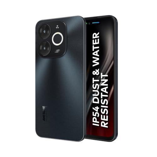 itel A80 120Hz Refresh Rate Punch Hole Display 50MP Super HDR Cam IP54 Dust Splash Resistant 3 Year Fluency Ring Light Notification 4GB RAM 128GB ROM Sandstone Black