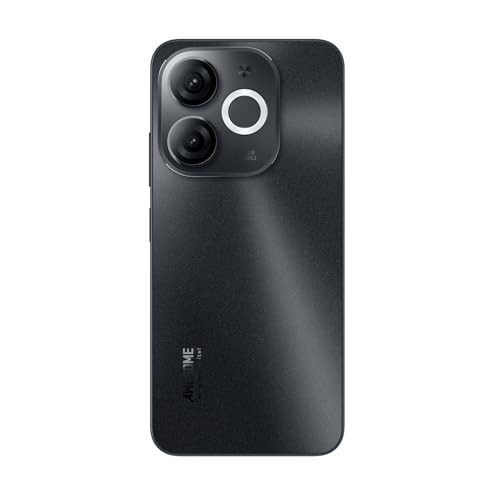 itel A80 120Hz Refresh Rate Punch Hole Display 50MP Super HDR Cam IP54 Dust Splash Resistant 3 Year Fluency Ring Light Notification 4GB RAM 128GB ROM Sandstone Black