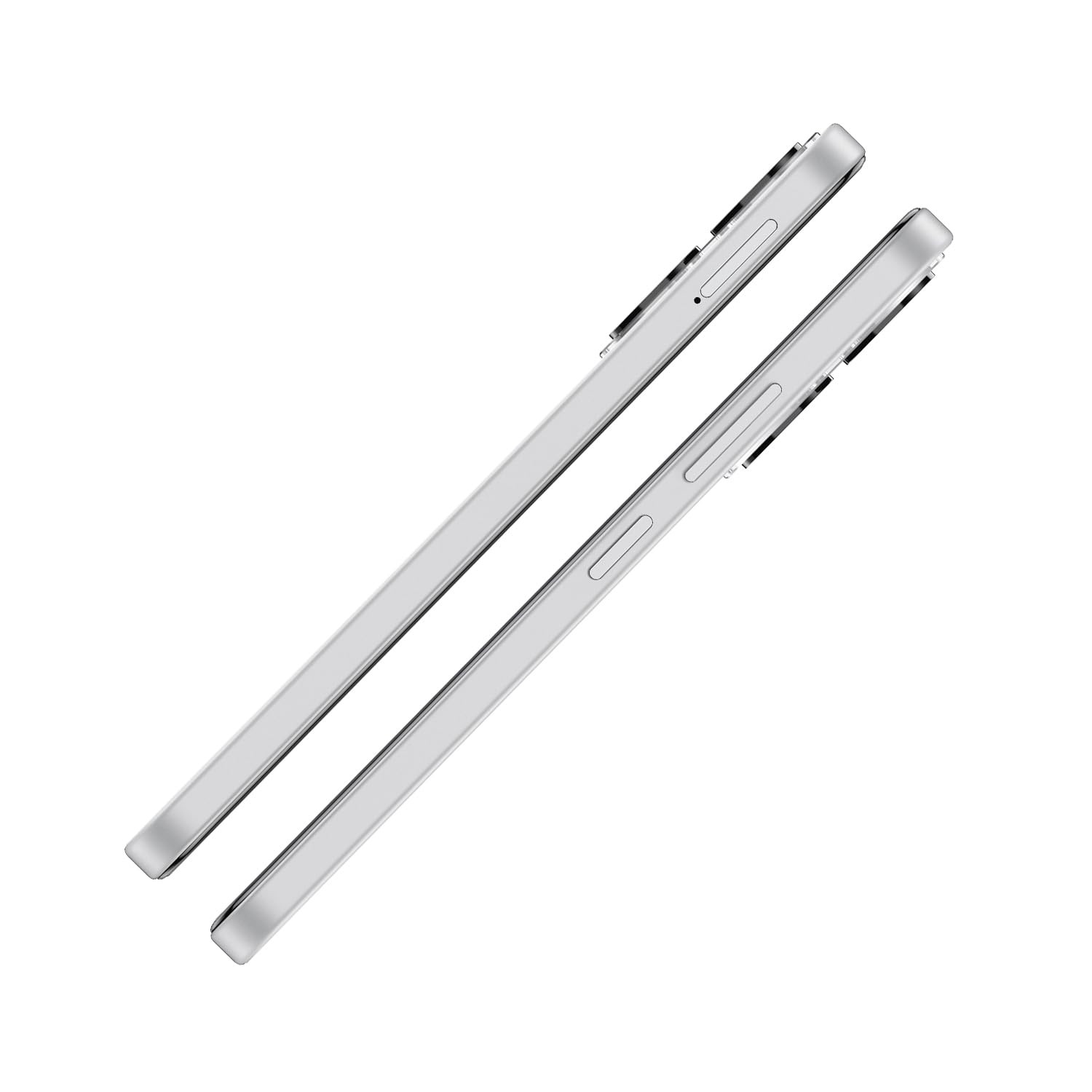 itel A80 120Hz Refresh RatePunch Hole Display50MP Super HDR Cam IP54 Dust Splash Resistant 3 Year Fluency Ring Light Notification 8GB RAM 128GB ROM Glacier White