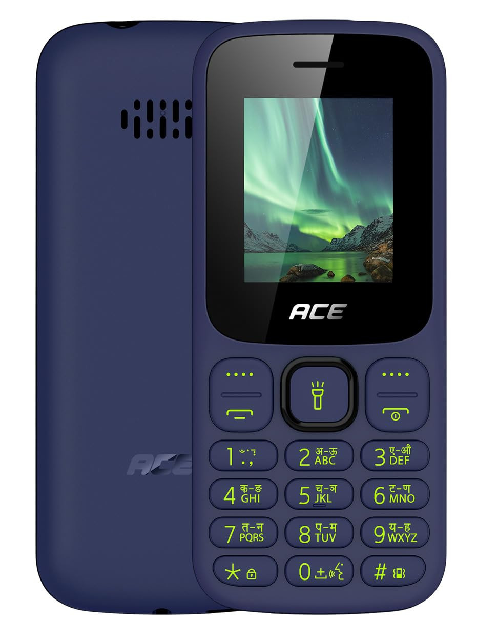 itel Ace 3 Shine 18 Display 1000 mAhKingtalkerBT Support2000 ContactsFluorescent Keypad 7 Days Battery Backup