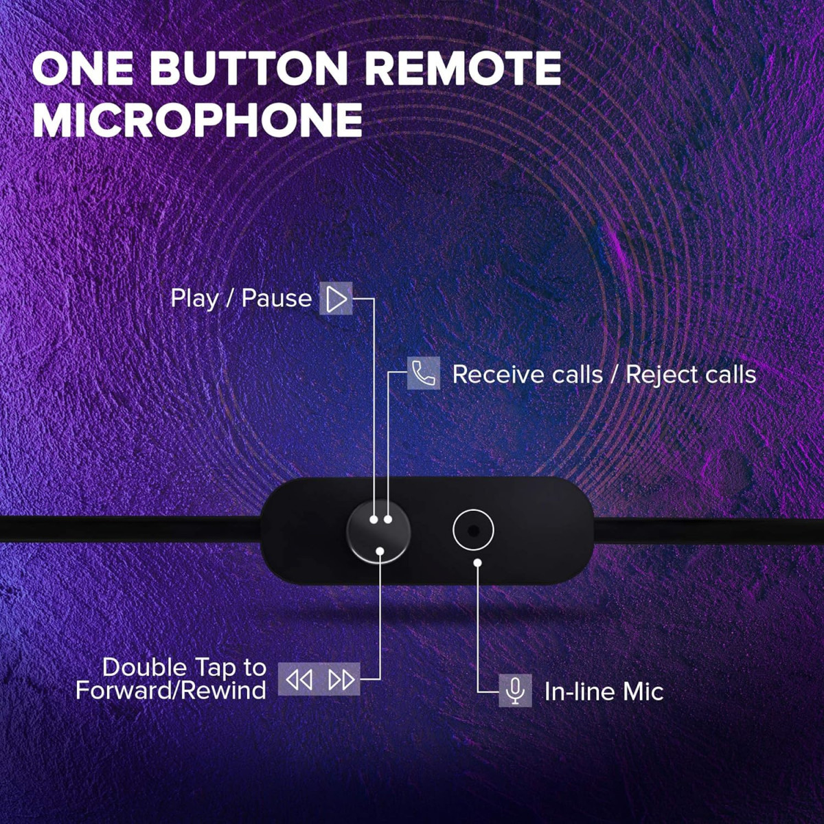 JBL C100SI Wired In Ear Headphones with Mic JBL Pure Bass Sound One Button Multi-function Remote Premium Metallic Finish Angled Buds for Comfort fit Black