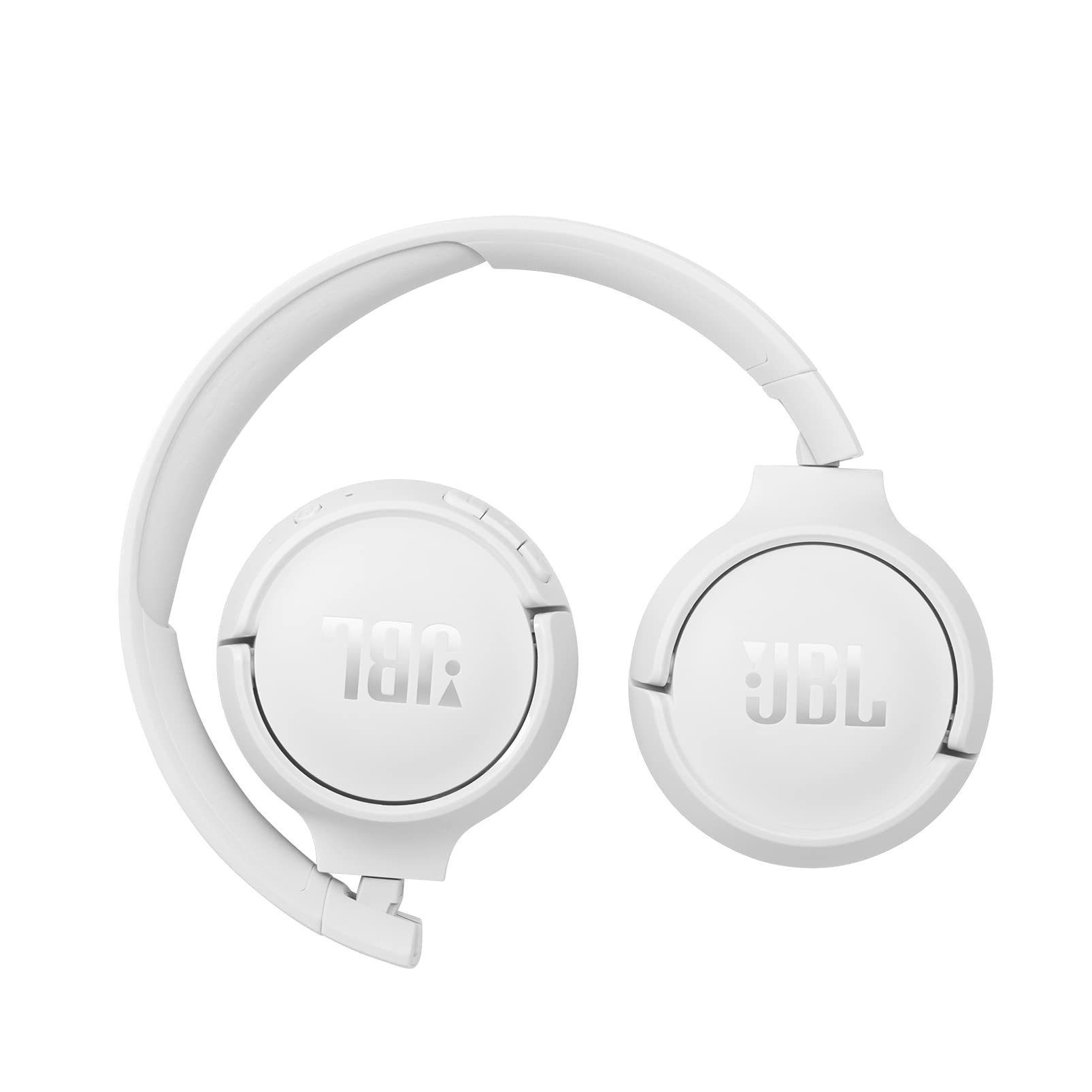 JBL Tune 510BT On Ear Wireless Headphones with Mic up to 40 Hours Playtime Pure Bass Quick Charging Dual Pairing Bluetooth 50 Voice Assistant Support for Mobile Phones White