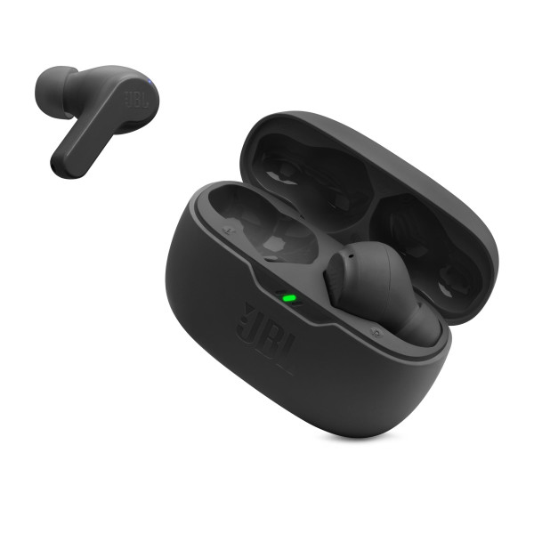 Image of JBL Vibe Beam in-Ear Wireless Earbuds (TWS) with Mic,App for Customized Extra Bass Eq,32 Hours Battery&amp;Quick Charge,Ip54 Water&amp;Dust Resistance,Ambient Aware&amp;Talk-Thru,Google Fastpair (Black)