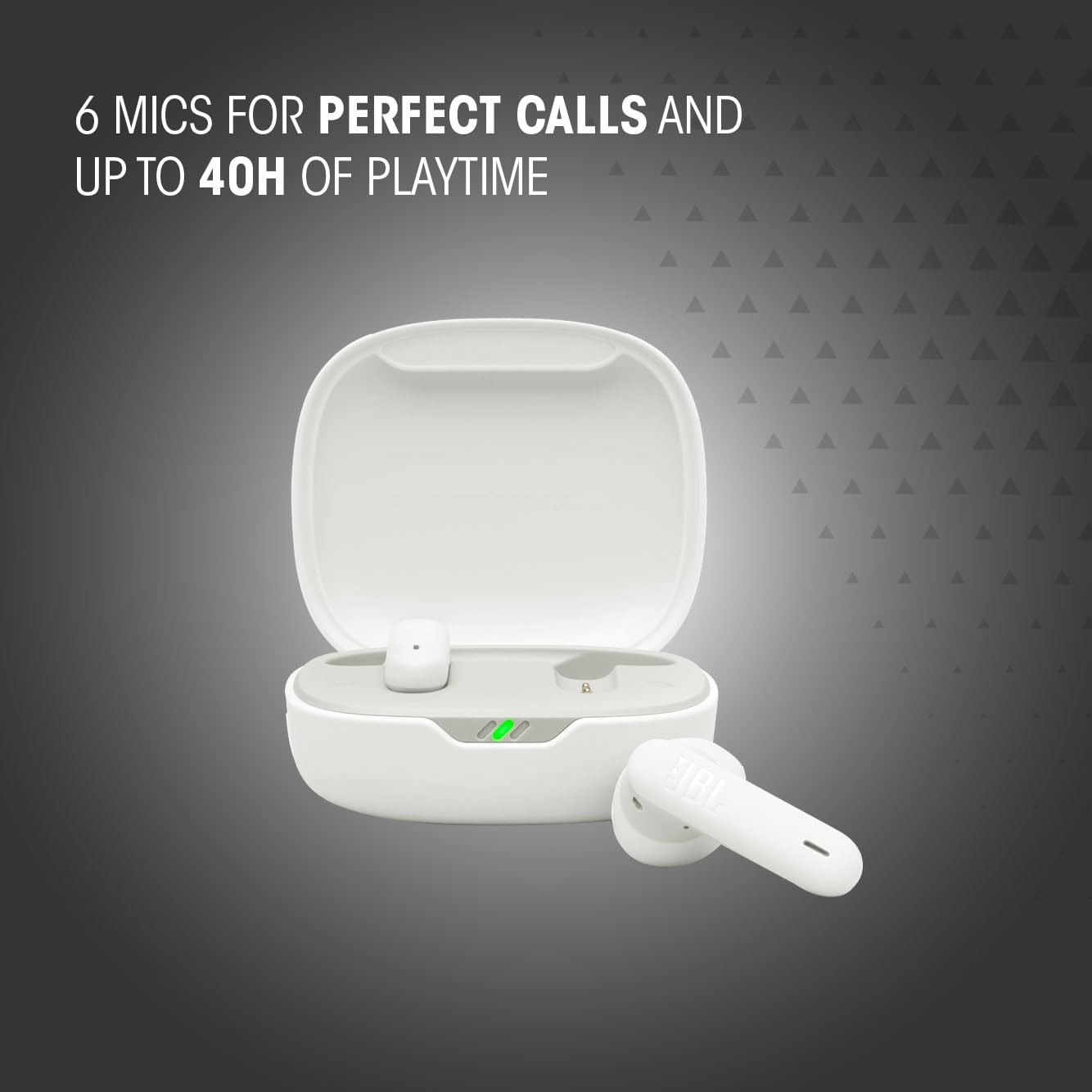 JBL Wave Flex 2 in-Ear Wireless Earbuds TWS with Mic4 mics for Crisp Clear Calls40 Hours BatteryIp54 WaterDust ResistanceMulti-Point Connection Black