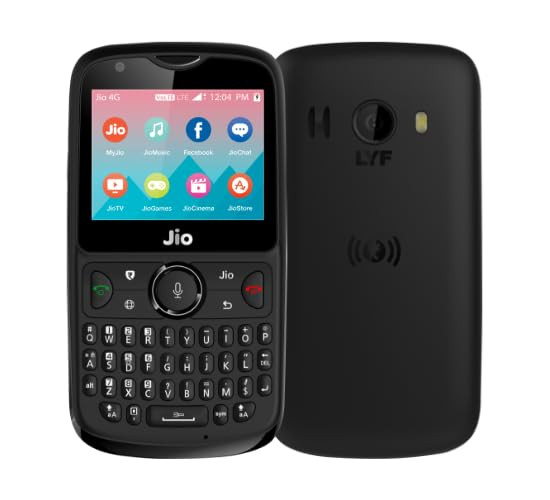 JIO Phone 2 QWERTY Keypad Mobile Black
