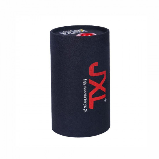 JXL 1280 12 Inch Active Bass Tube Subwoofer with Imported Amplifier 6500W Black Round