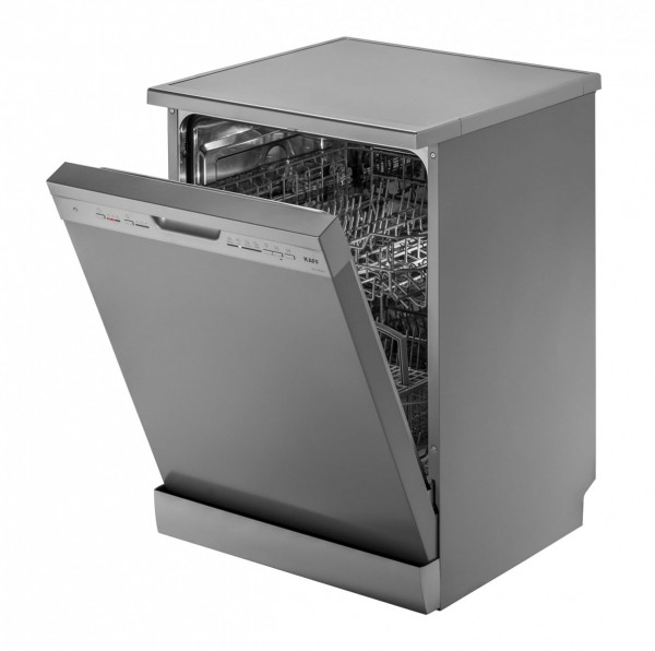 Image of KAFF Centra 12 Place Settings Free Standing Dishwasher with Digital Display, 3 Stage Filtration