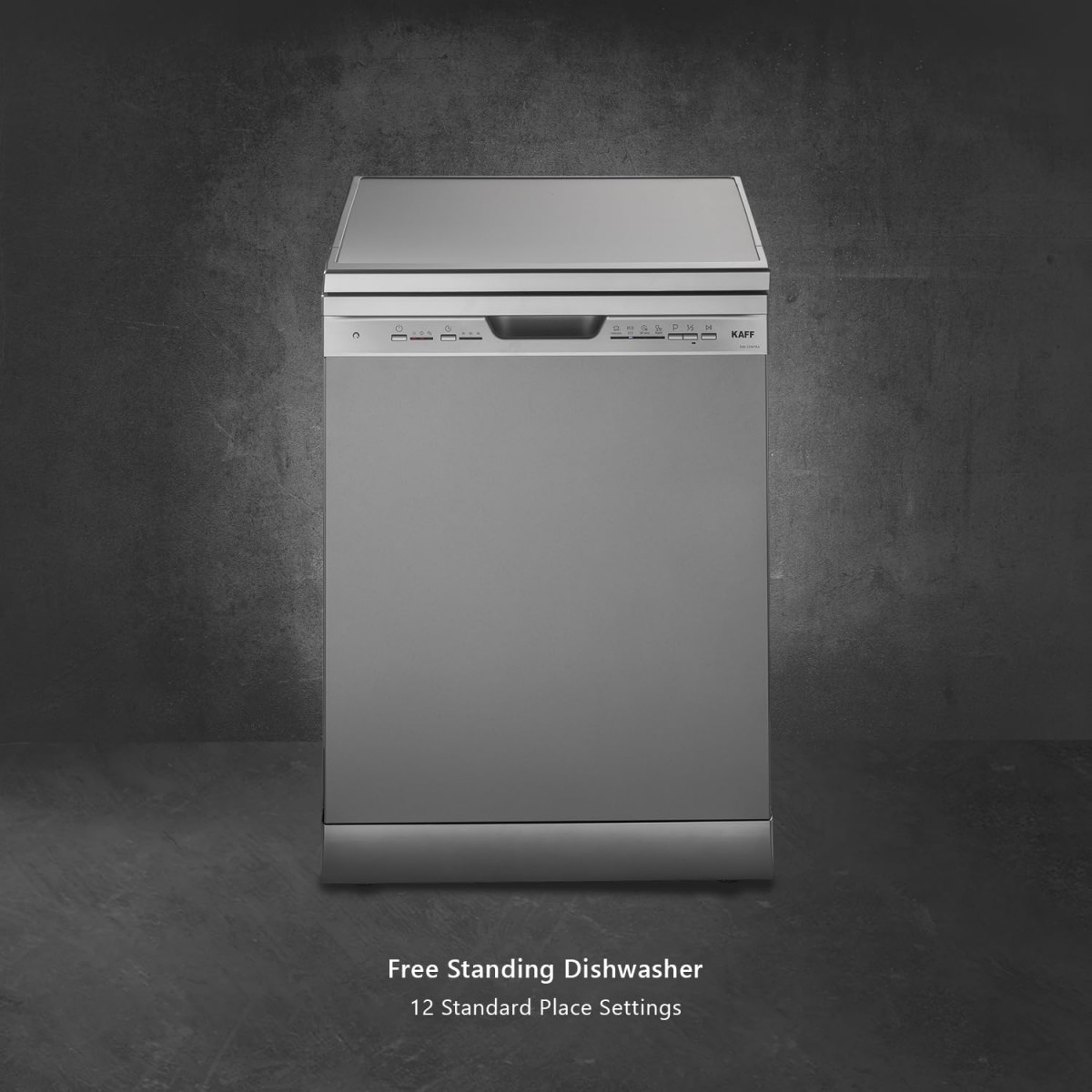 KAFF Centra 12 Place Settings Free Standing Dishwasher with Digital Display 3 Stage Filtration