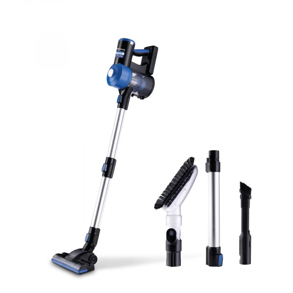 Image of KENT Zoom Plus Vacuum Cleaner | 150W | Cordless, Hoseless &amp; Rechargeable | Bagless Design | Cyclone5 Technology | Washable HEPA Filter | Multi Nozzle Operation