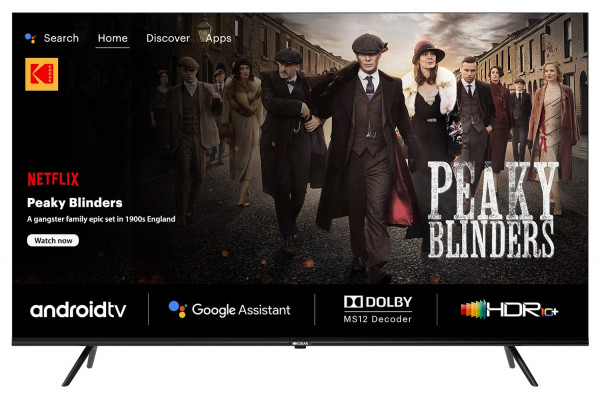 Image of Kodak 126 cm (50 inches) 4K Ultra HD Smart Android LED TV 50CAPRO5066 (Black)