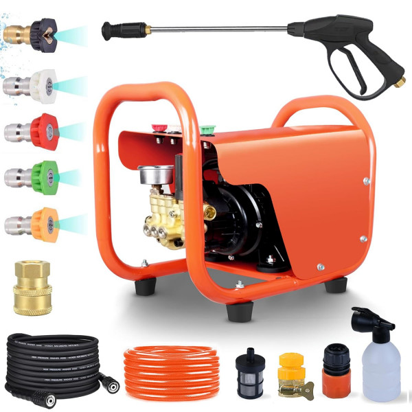 Image of Kortex R10 Max Pessure - 350 Bar, 3.0 KW. Powerful Semi Commercial High Pressure Washer for Car Service Center and Other Multiple Cleaning Applications.