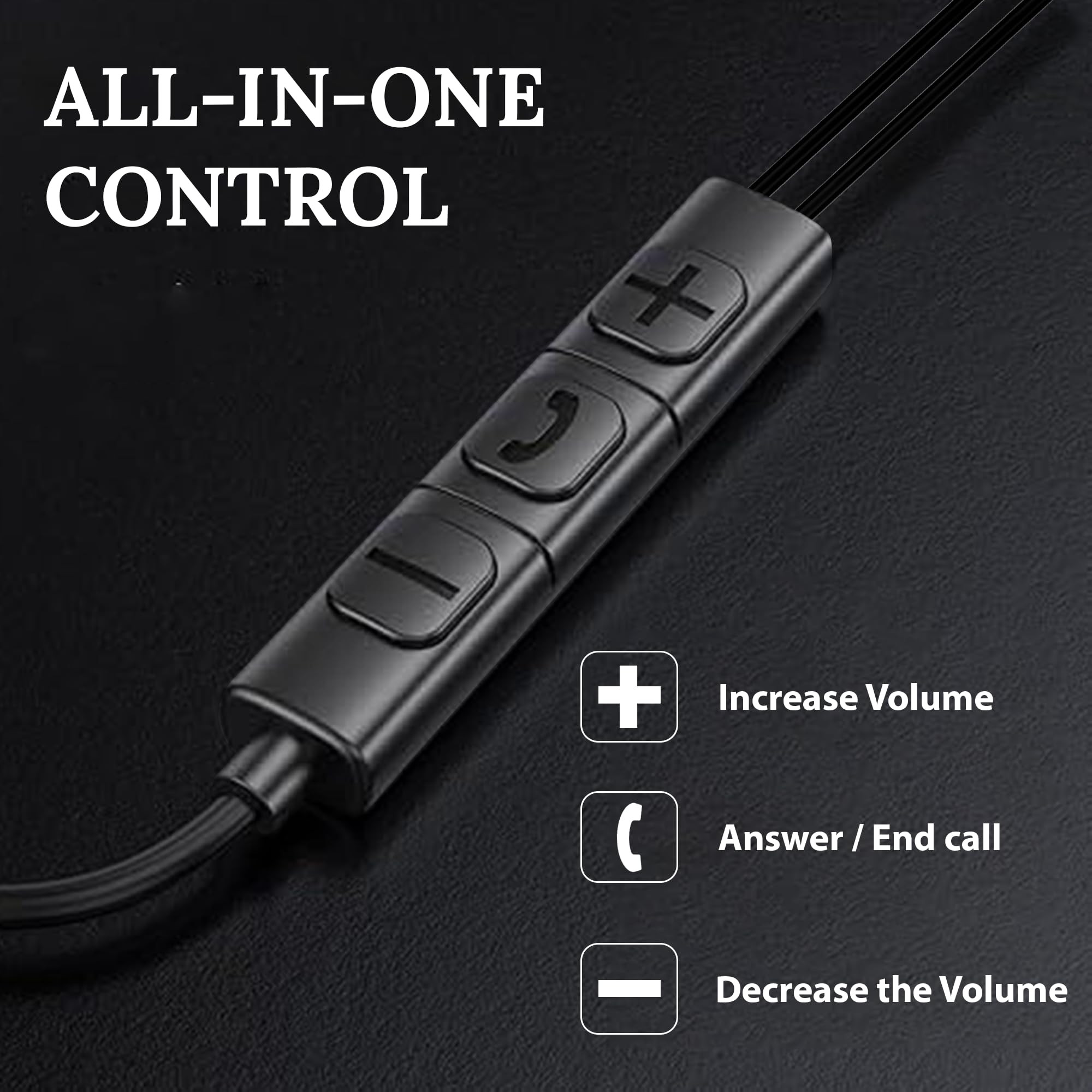 Kratos C Type Earphones Wired 13mm Bass Drivers Earphone Inline Control Type c Headphones with Mic IPX5 Water Resistant Comfort Fit Type c Earphone with Volume Control Metallic c pin Earphones