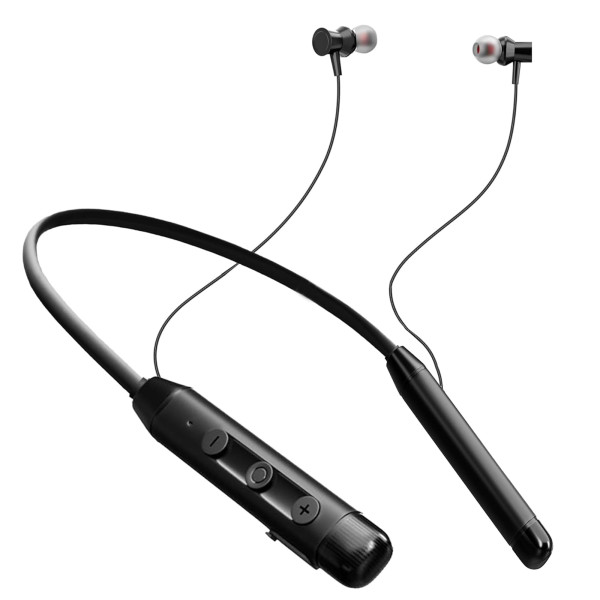 Image of Kratos Neckband Bluetooth Headphones with 20 hrs Playtime, Deep Bass, Stereo Sound,HD Calls,Rich Music Experience,Voice Assistant,Type C Fast Charging, BT V 5.2 Neckband Earphones with Magnetic Earbud