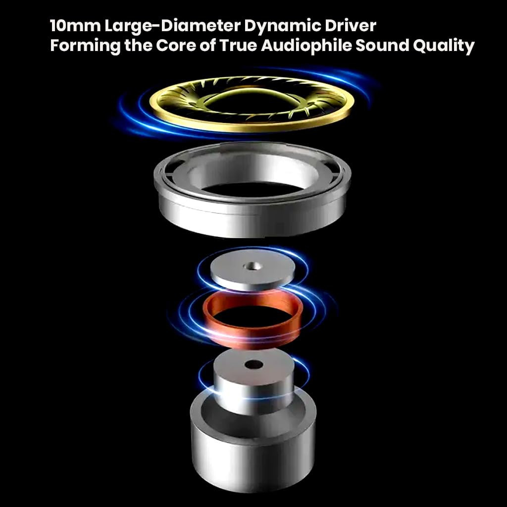 KZ Dawn in Ear Monitor Earphone with Mic Super-Linear Dynamic Driver Enhanced Soundstage IEM Earphones with Silver-Plated and OFC Cable Options ofc Cable no mic