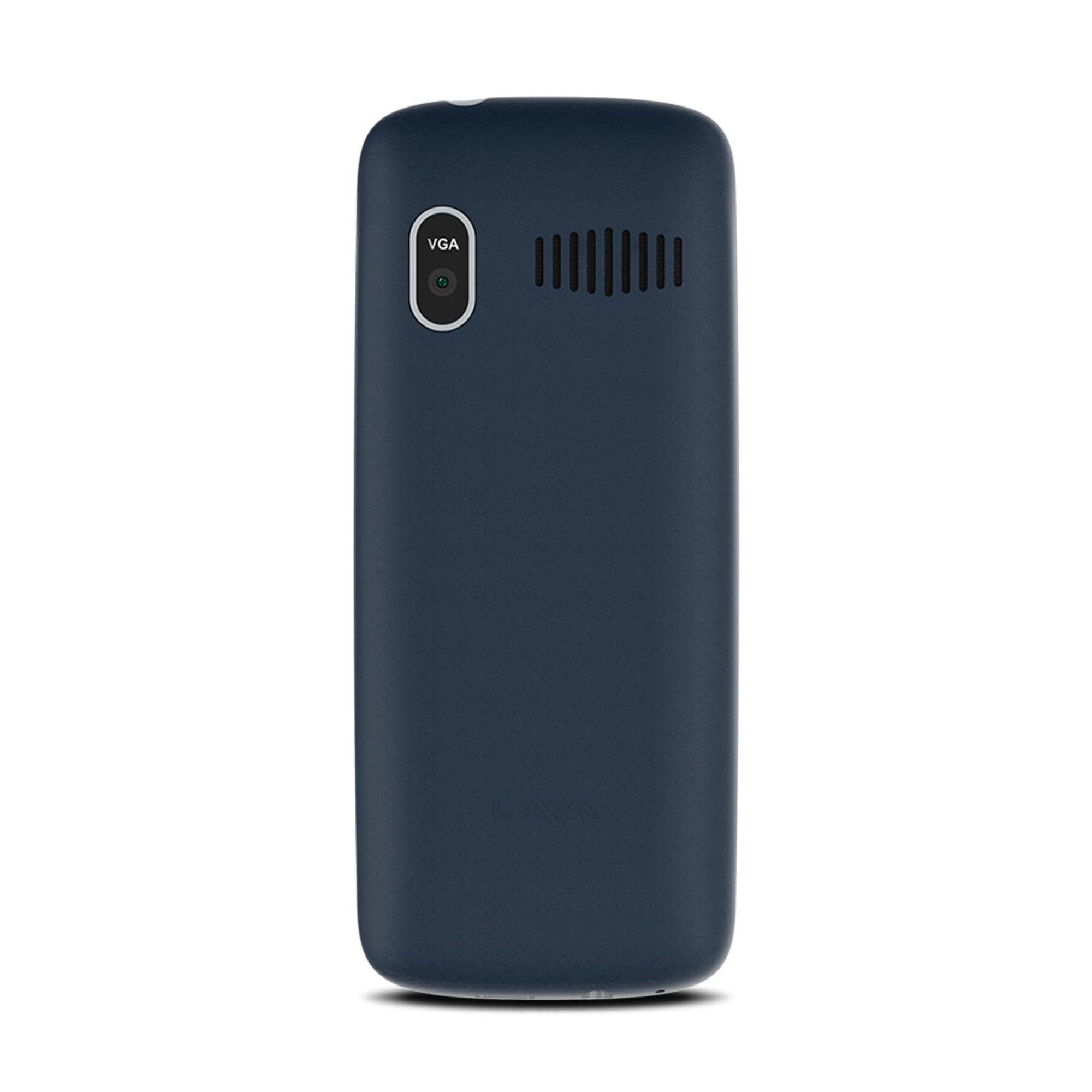 Lava A1 Vibe Dual Sim Keypad Mobile Phone with Vibration Alert 18 Large Display AI-Powered 1000 mAh Battery Number Talker Military Grade Body Call Blink Notifications Blue Silver