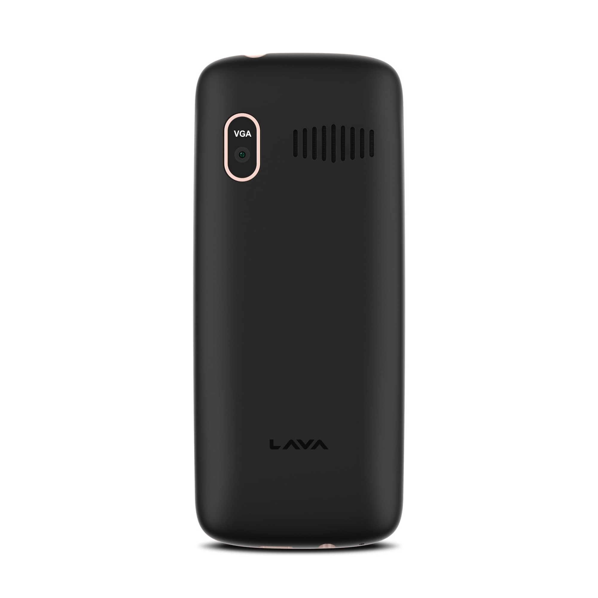 Lava A1 Vibe Dual Sim Keypad Mobile Phone with Vibration Alert 18 Large Display AI-Powered 1000 mAh Battery Number Talker Military Grade Body Call Blink Notifications Black Gold