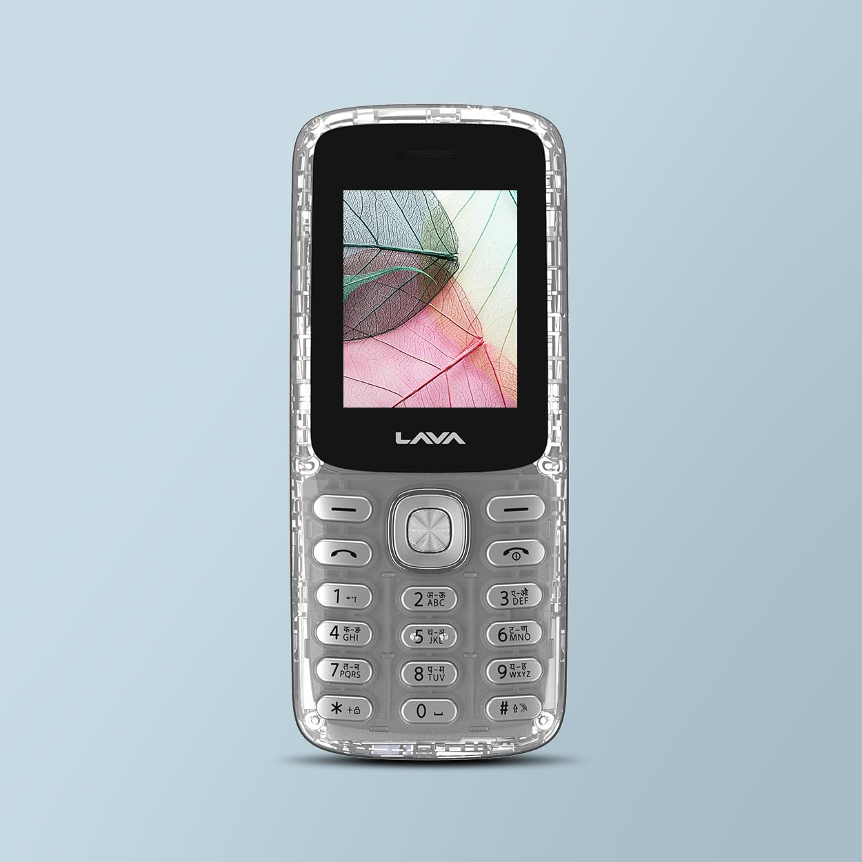 Lava All-New A1 Clear Keypad Mobile Phone with Long Lasting Smart AI Battery 177inch Display Bluetooth Support Military Grade Certified 32 GB Expandable Memory Clear