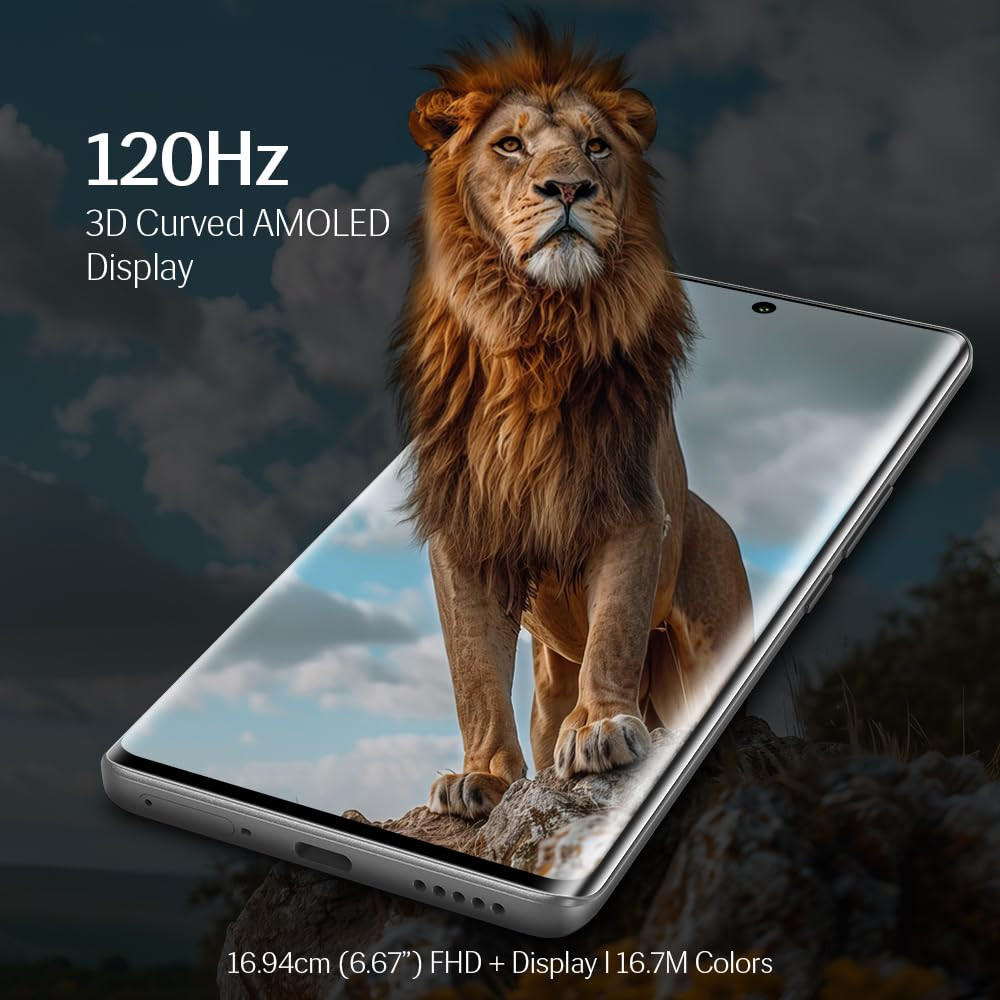 Lava Blaze Duo 5G Artic White 6GB RAM 128GB Storage Segments First Secondary Screen120 Hz Curved Amoled Display 64 MP Camera Sony Sensor MediaTek Dimensity 7025 Processor