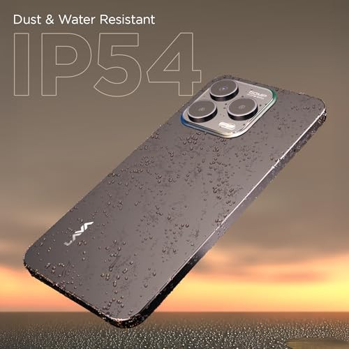 Lava Bold N1 Pro Stealth Black 4 GB RAM 128 GB Storage Bigger 667 HD IP54 Display 120 Hz Refresh Rate 50 MP AI Triple Rear Camera 8 MP Front Camera 5000 mAh Battery Charger in Box