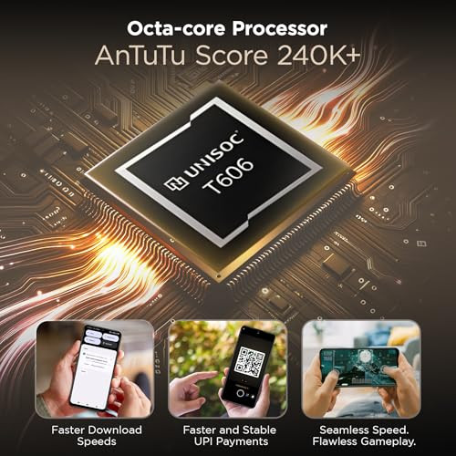 Lava Bold N1 Pro Titanium Gold 4 GB RAM 128 GB Storage Bigger 667 HD IP54 Display 120 Hz Refresh Rate 50 MP AI Triple Rear Camera 8 MP Front Camera 5000 mAh Battery Charger in Box