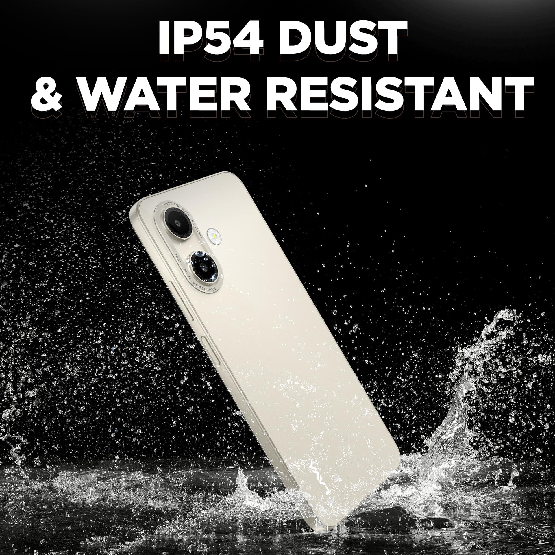 Lava Bold N1 Radiant Black 4 GB RAM 64 GB Storage 675 90 Hz HD Display 13MP AI Dual Rear Camera 5000 mAh Battery Secure Face Unlock Fingerprint Reader Charger Phone-Case in Box