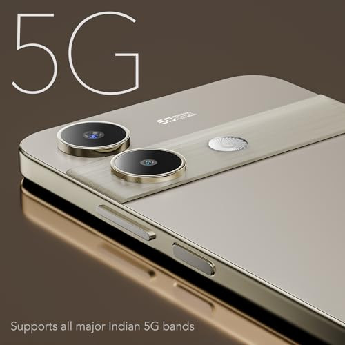 Lava Storm Play 5G Frosty Blue 66GB RAM 128GB Storage Worlds First MTK D7060 Processor 500k Antutu LPDDR5 RAM UFS 31 Storage 50MP AI Camera 120Hz Refresh Rate IP64 Protection