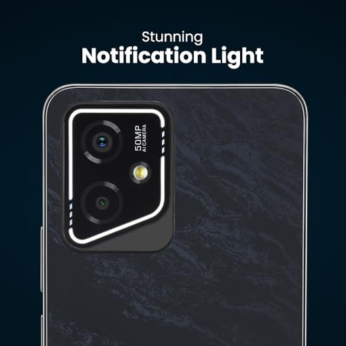 Lava Yuva 2 5G Marble Black 4 GB RAM 128 GB Storage Brightest 667 HD Display 50 MP AI Rear Camera 8 MP Front Camera 5000 mAh Battery 10W Charging Charger in Box