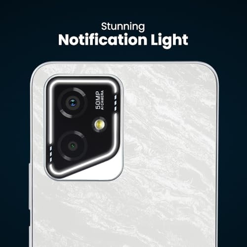 Lava Yuva 2 5G Marble White 4 GB RAM 128 GB Storage Brightest 667 HD Display 50 MP AI Rear Camera 8 MP Front Camera 5000 mAh Battery 10W Charging Charger in Box