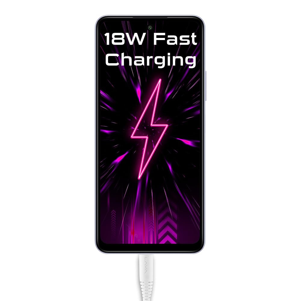 Lava Yuva 3 Cosmic Lavender44GB RAMUFS 22 64GB StoragePremium Glossy BackOctacore Processor18W Fast Charging90Hz Punch Hole Display13MP AI Triple CameraSide Fingerprint Sensor