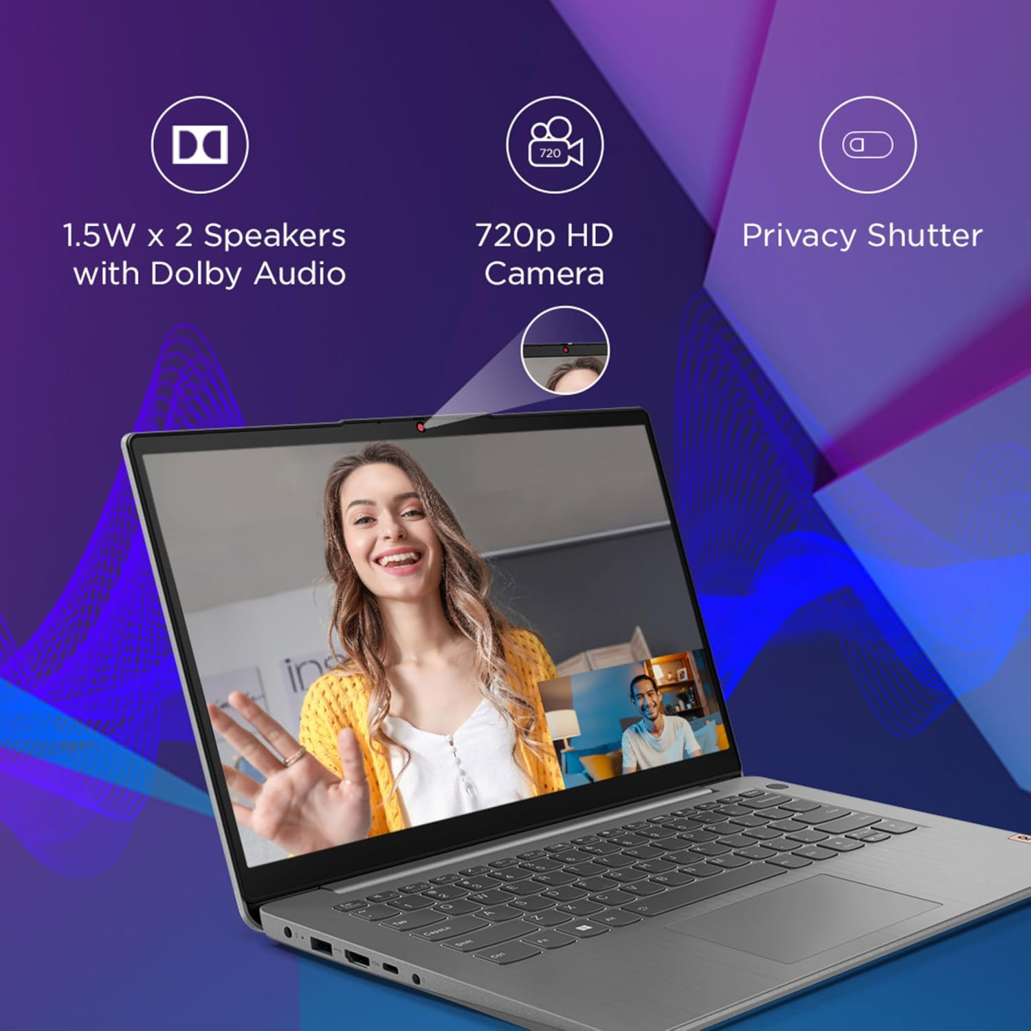 Lenovo IdeaPad 3 12th Gen Intel Core i3-1215U 14 Inch 355cm FHD Thin Light Laptop 8GB512GB SSDWin 11Office 2021Backlit KB3months Game PassArctic Grey143Kg 82RJ00FKIN