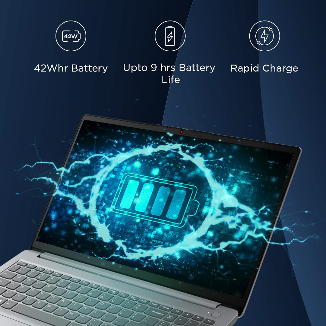 Lenovo IdeaPad Slim 1 AMD Ryzen 7 5700U 156 HD Thin and Light Laptop 16GB512GB SSDWindows 11 HomeMS Office 20211 Year Warranty 1 Year ADPCloud Grey16Kg 82R400EFIN