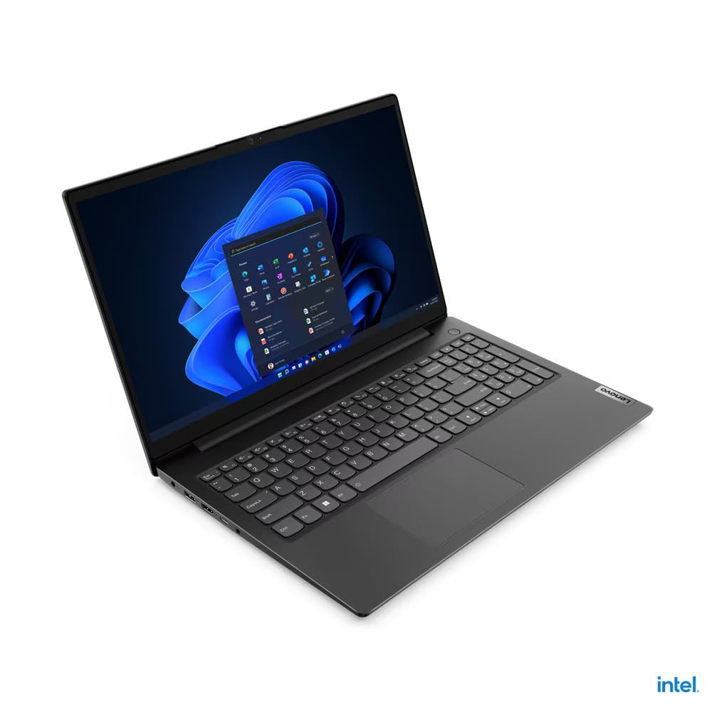 Lenovo V15 Thin Light Laptop 156 FHD Display Intel Core i5 12th Gen 1235U 16GB DDR4 RAM 512GB SSD Webcam HDMI Wi-Fi-6 Windows 11 Intel Iris Xe Graphics Black1 Year Brand Warranty