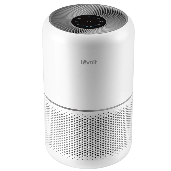 Image of LEVOIT Air Purifier for Home Allergies and Pets Hair Smokers in Bedroom, H13 True HEPA Filter, 24db Filtration System Cleaner Odor Eliminators, Remove 99.97% Dust Smoke Mold Pollen, Core 300, White