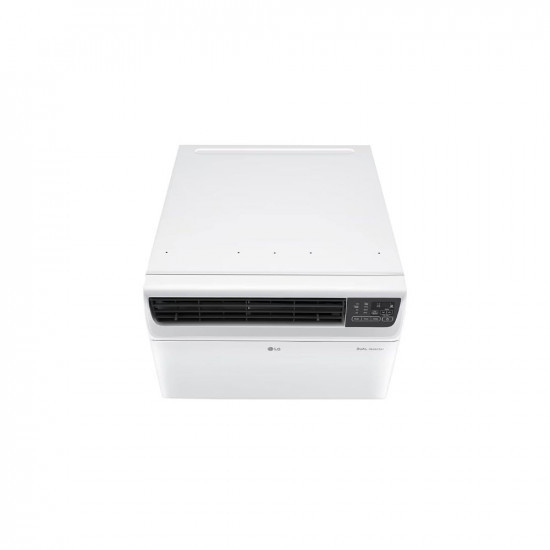 LG 15 Ton 3 Star DUAL Inverter Window AC Copper Convertible 4-in-1 cooling RW-Q18WUXA 2023 Model HD Filter with Anti-Virus Protection White