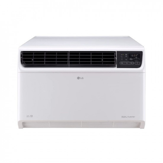 LG 15 Ton 5 Star DUAL Inverter Window AC Copper Convertible 4-in-1 cooling RW-Q18WUZA 2023 Model HD Filter with Anti-Virus Protection White